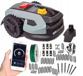 Робот-косилка Riwall RRM 500 App wifi 500m2 без кабеля косилка