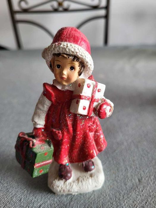 Boneca de Natal em Cerâmica