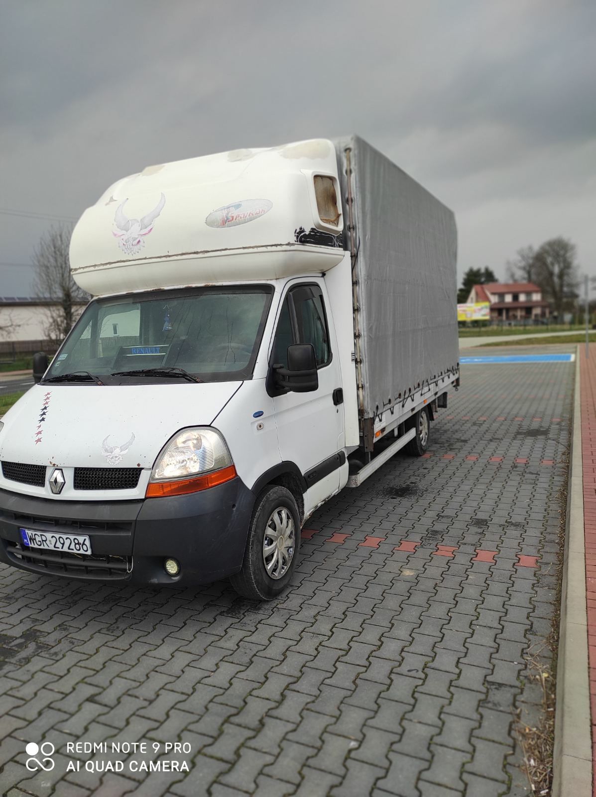 Renault master 2,5 dCi plandeka