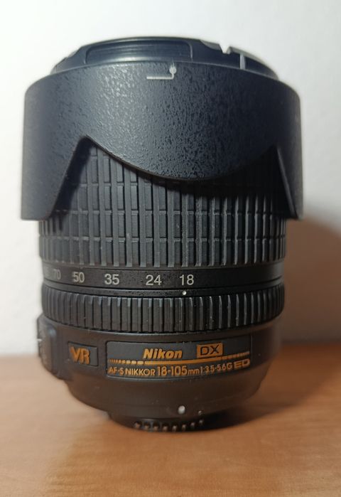 Nikkor 18-105mm VR – obiektyw do Nikona, sprawny