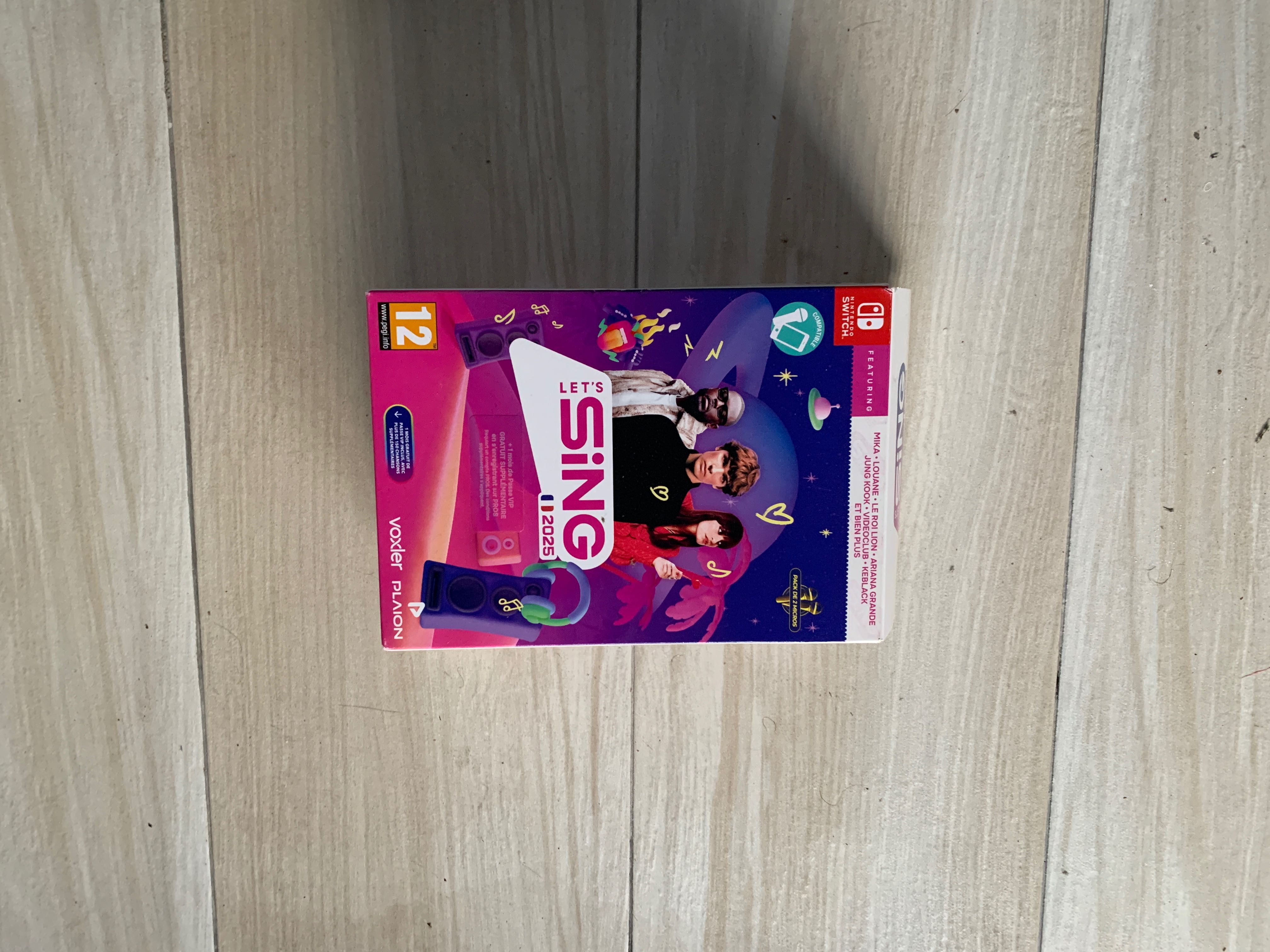 Karaoke Nintendo switch NOVO