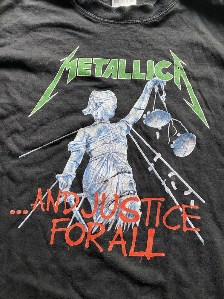 Лонгслив металика 90s Metallica кофта And Justice For All' Longsleeve