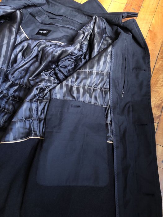 Шикарное, изысканное мужское пальто, плащ Bugatti Germany оригинал