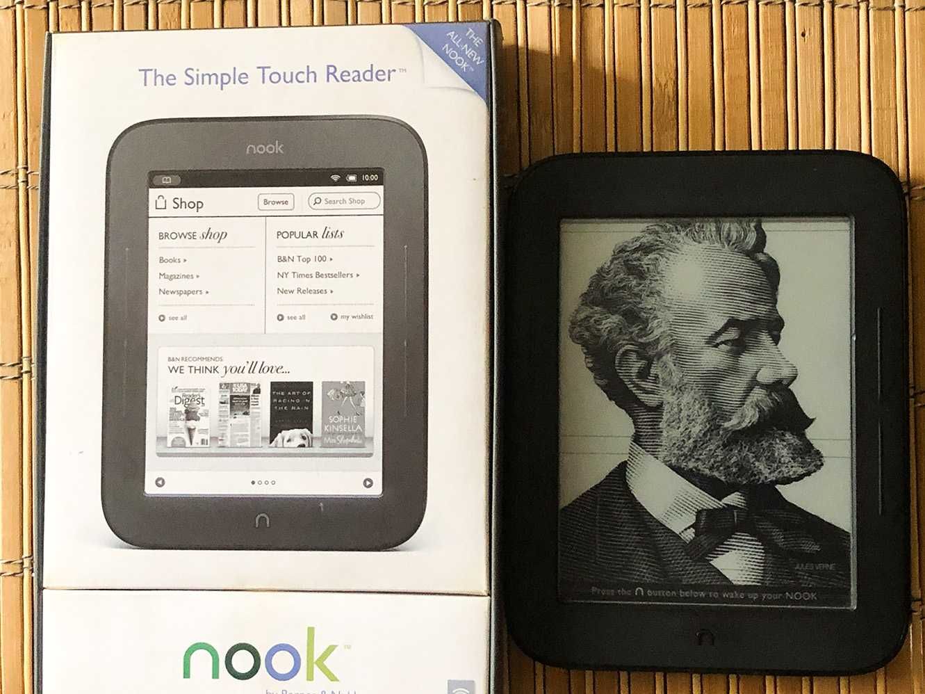E-Ink читалка Barnes & Noble NOOK  – як справжня книжка!