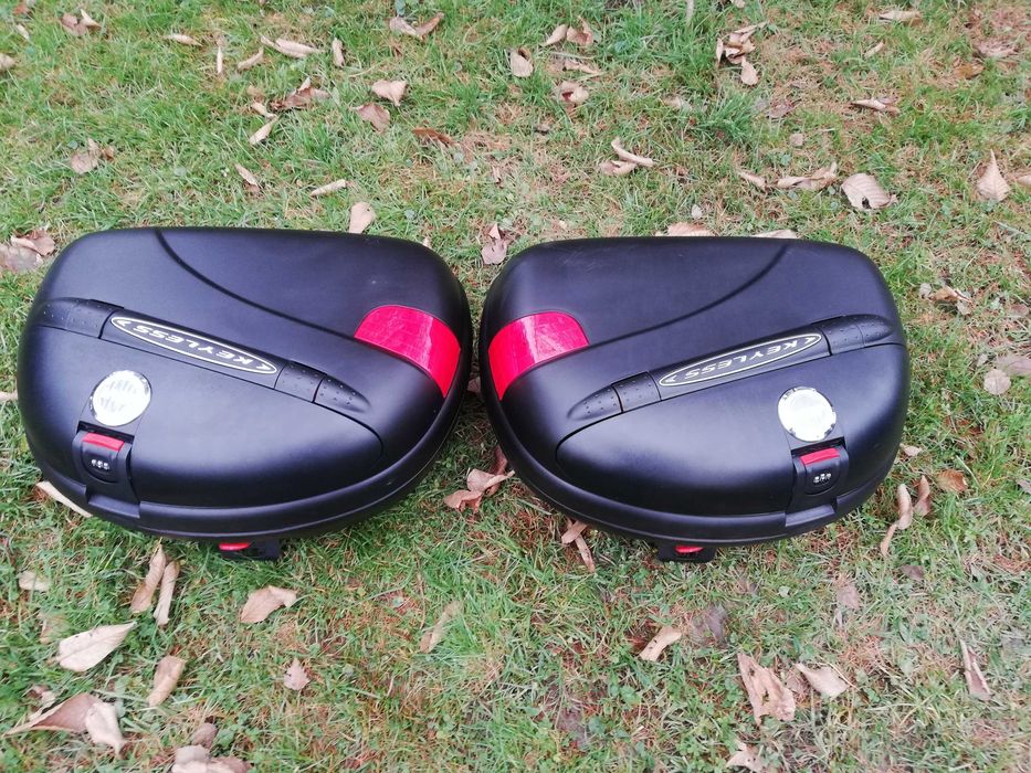 Givi E41 Keyless  ładne duże pojemne kufry boczne monokey system