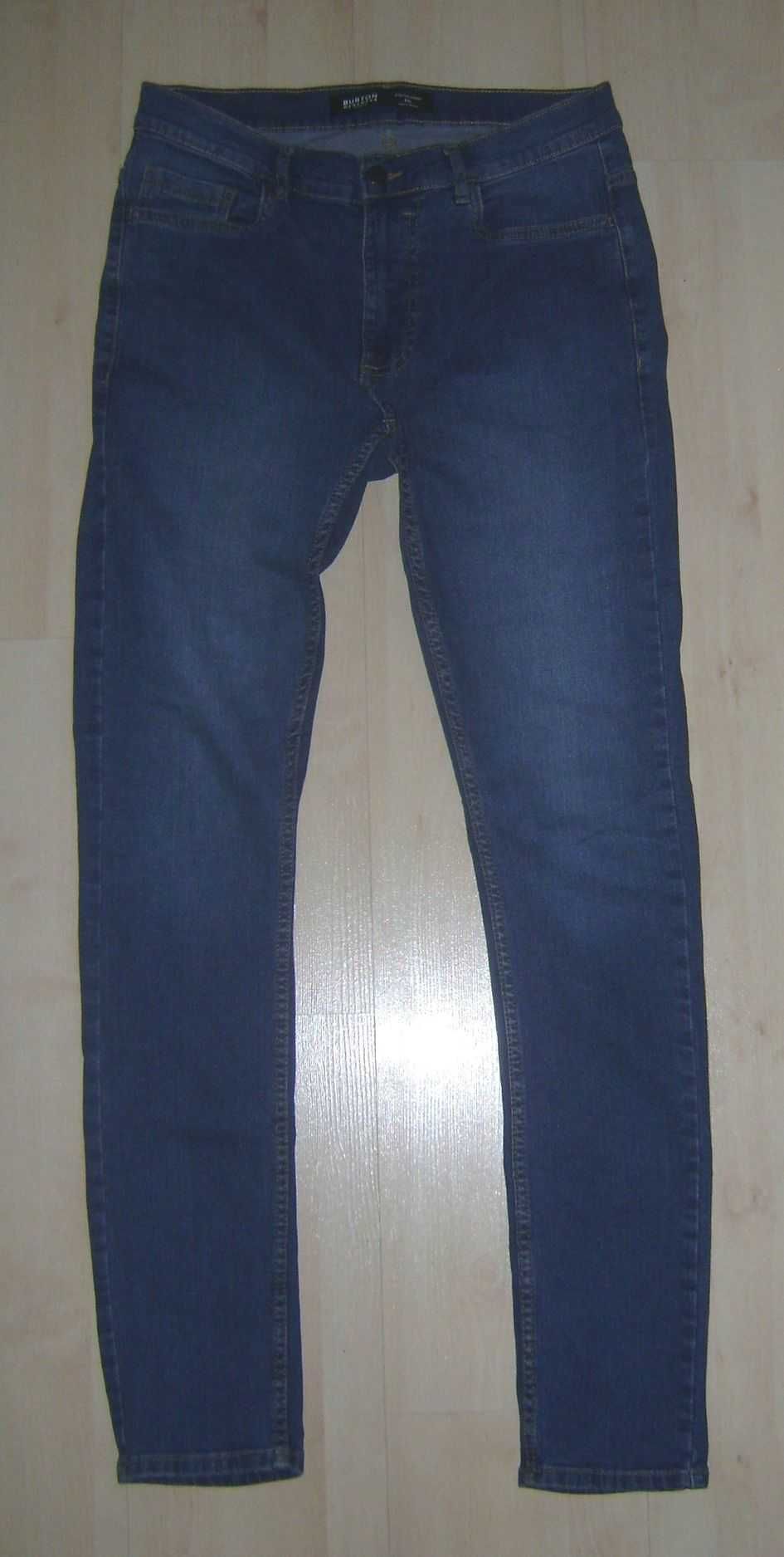 jak nowe BURTON London spodnie jeans W32 L34