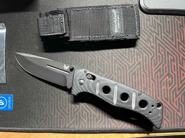 Nóż składany Benchmade Adamas 275BK D2 + dodatkowe akcesoria.