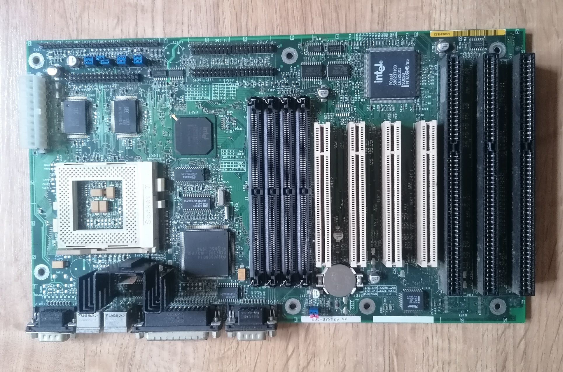Płyta główna Intel  Socket 7  + procesor