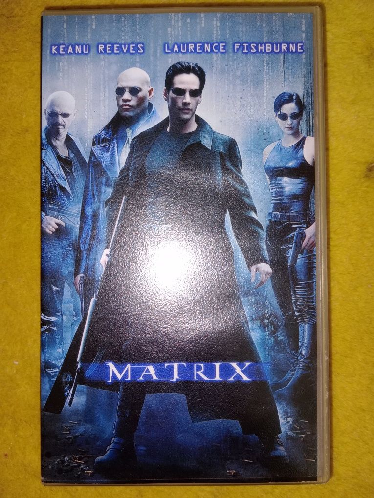 Filme Matrix em cassete VHS