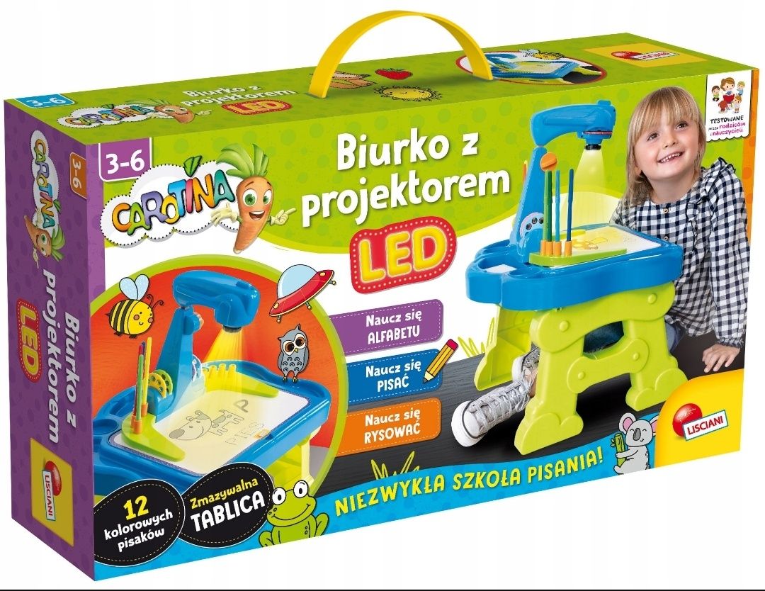 Biurko z projektorem LED LISCIANI CAROTINA 88614