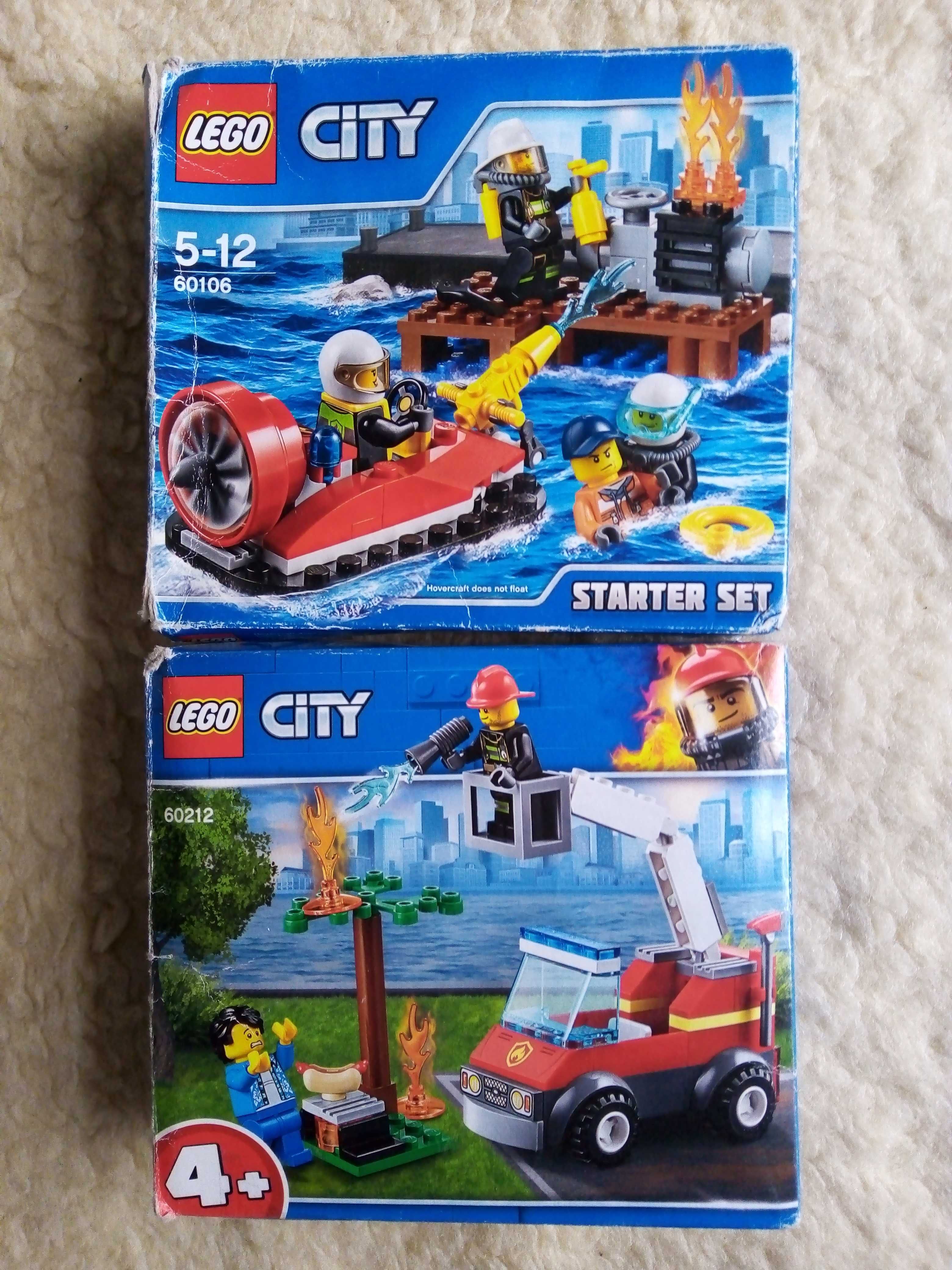 LEGO city 60106, 60212 cena za 2 szt