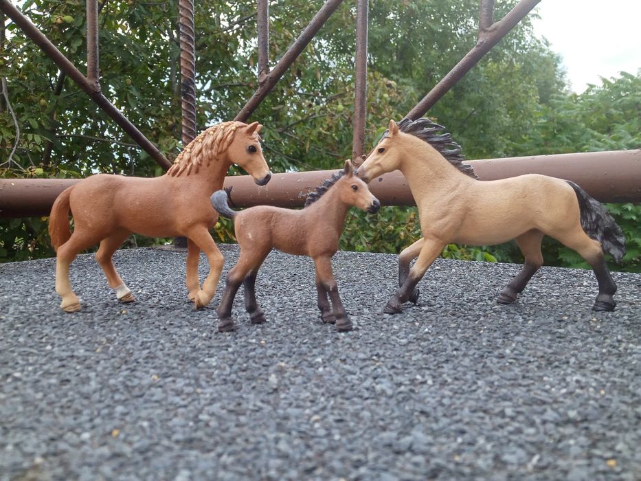 SCHLEICH rodzina konie rasy Quarter Horse