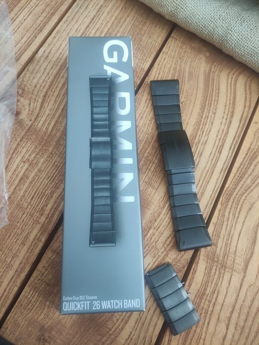Oryginalna bransoleta tytanowa GARMIN 26mm, bdb stan , Fenix , epix