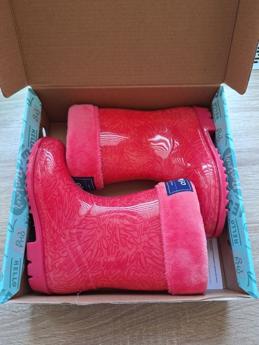 Kalosze dla dziewczynki