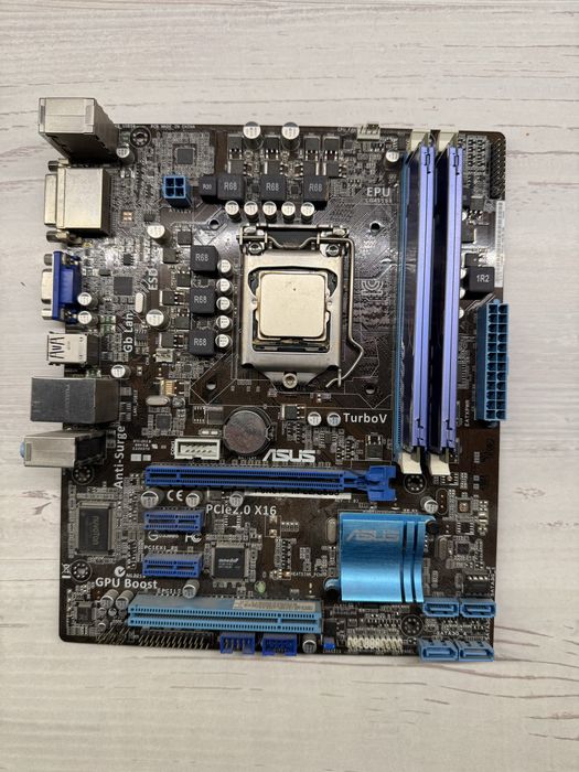 Płyta główna Asus p8h61-m, procesor intel i5 2300, RAM HyperX Blue 8Gb