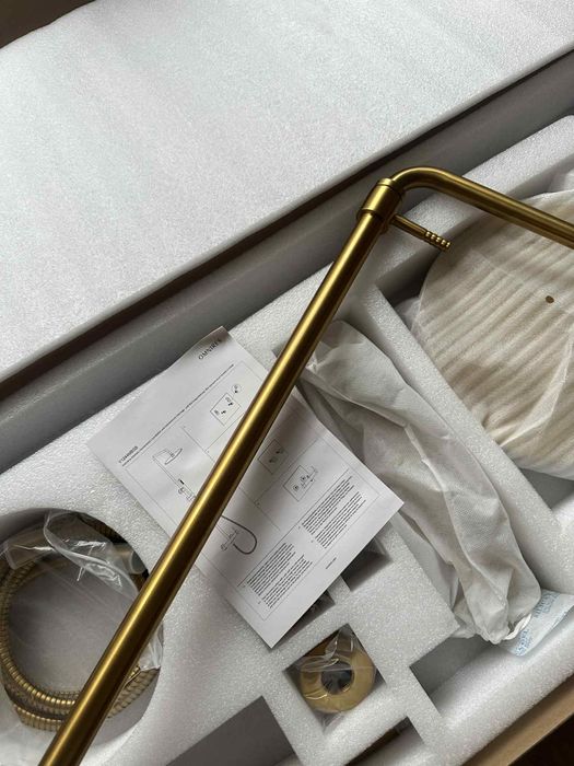 Omnires kolumna prysznicowa Y1244MGLB zloty szczotkowany