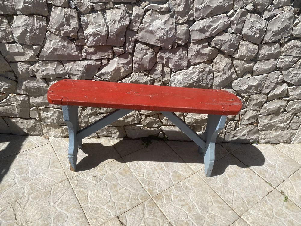Banco corrido de jardim