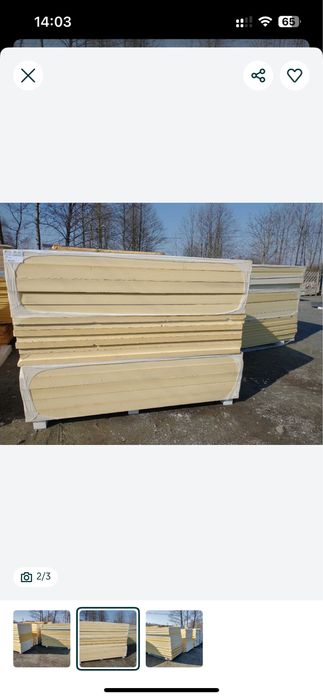 Płyta PIR 120mm, gatunek drugi