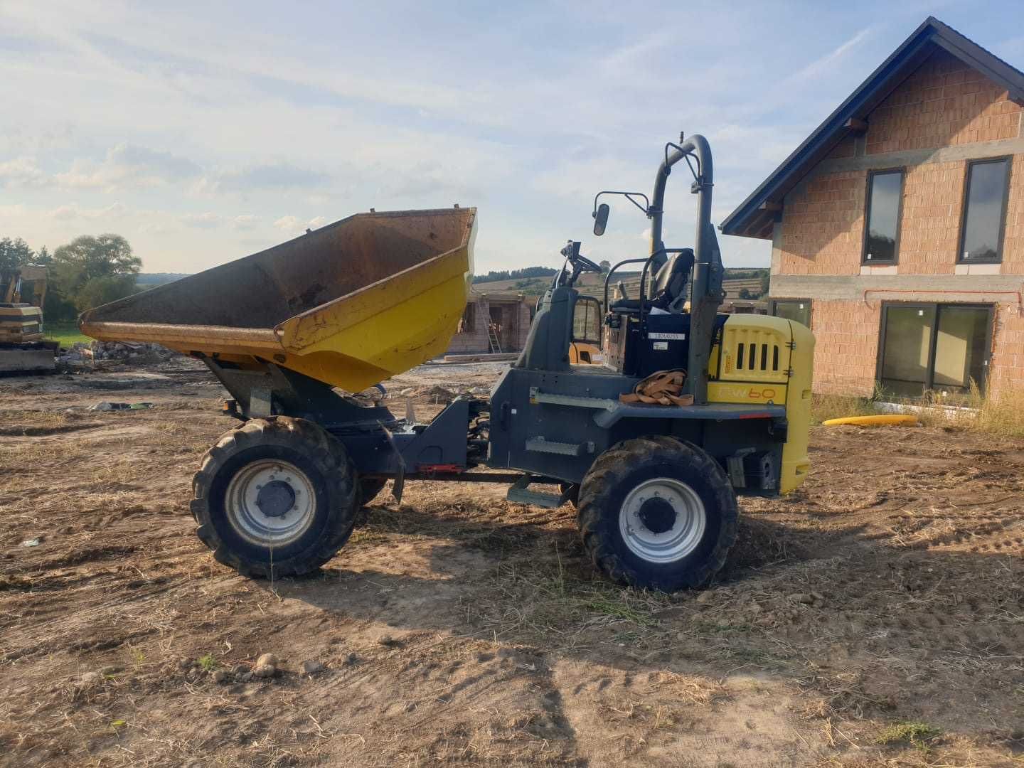 wynajem wypożycze wozidło 6 ton obrotowe kraków michałowice zielonki