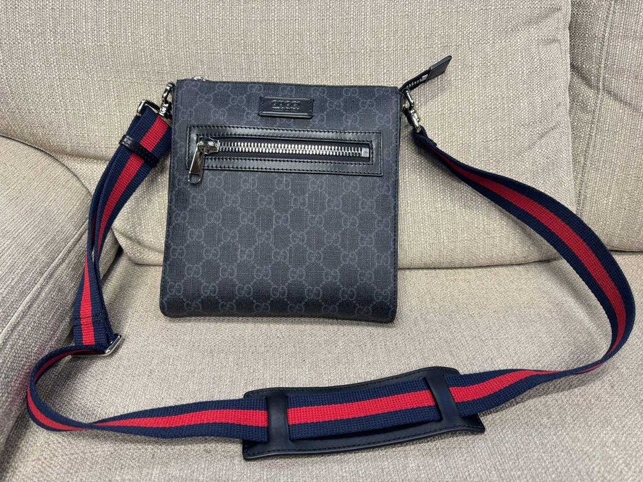 Чоловіча сумочка Gucci Messenger в чудовому стані гуччи мессенджер б.у