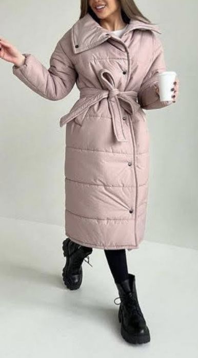 Подовжена зимова куртка