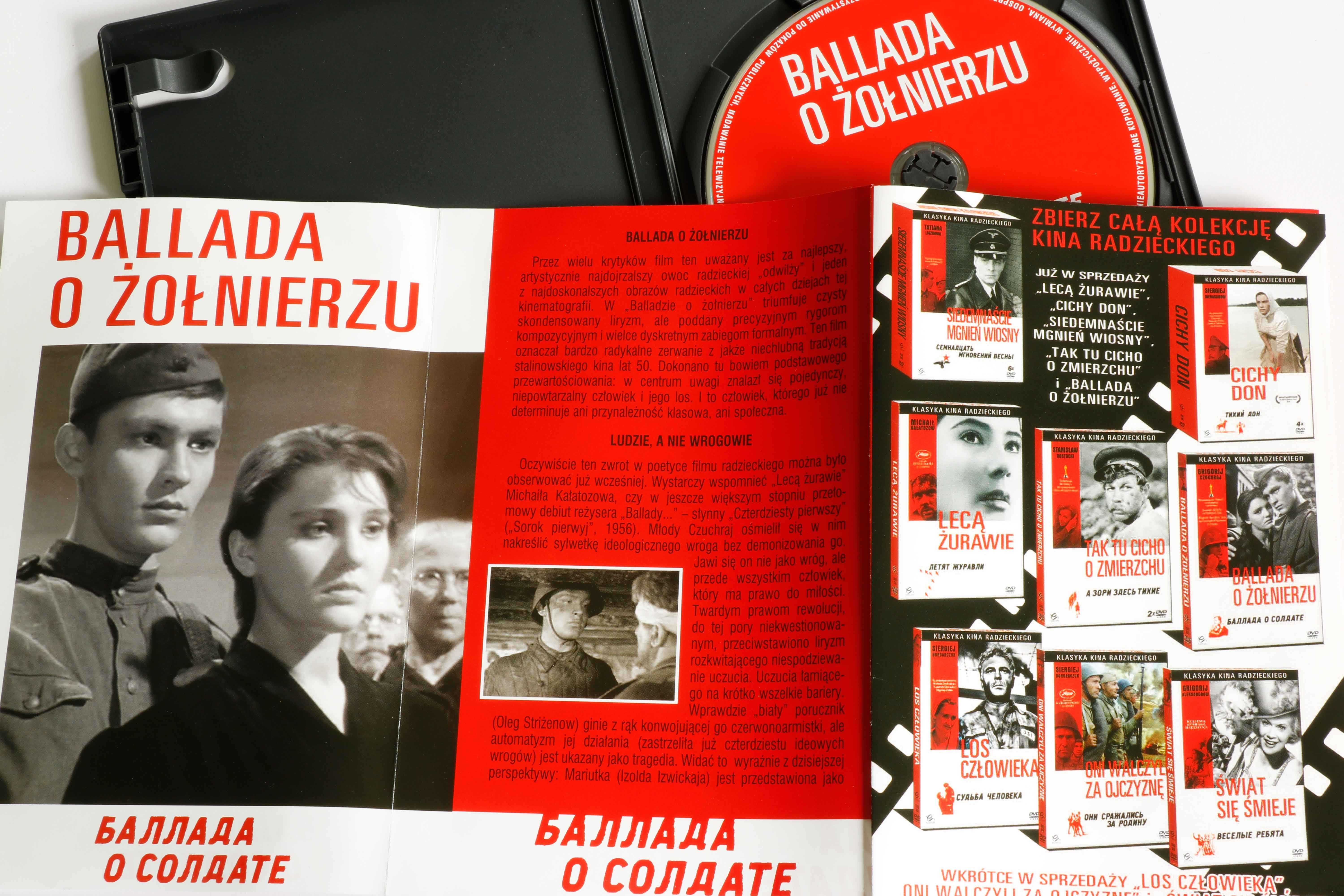 Ballada o żołnierzu - Film DVD