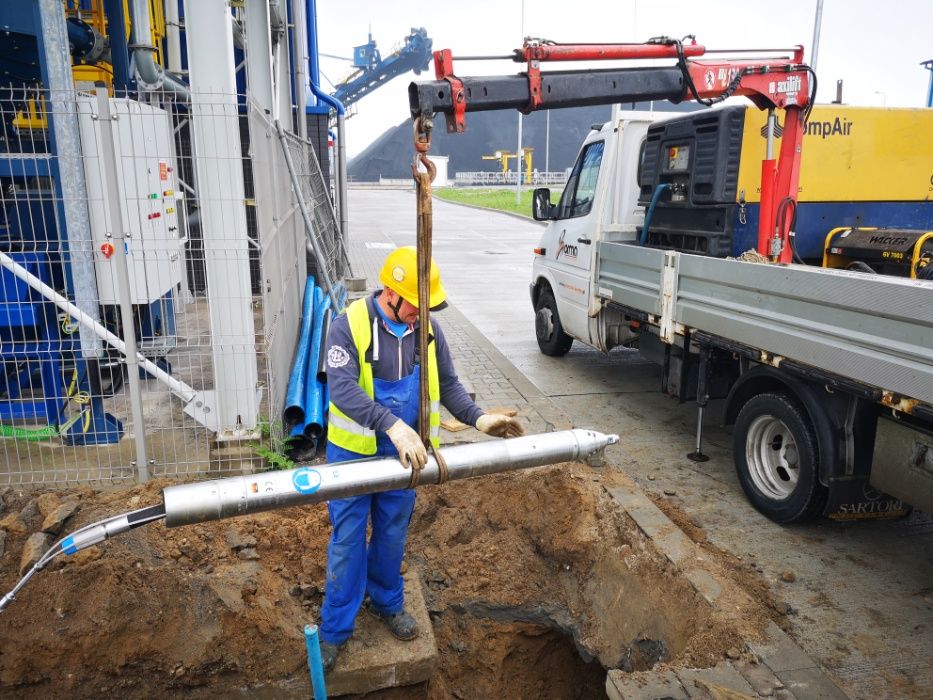 Przeciski przewierty poziome kret kretowanie mikrotuneling pod drogami