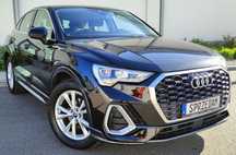 Audi Q3 Sportback S_Line*TDI*STronic*LED*VIRTUAL*RADAR*BLIS*2xPDC*Alu18*Hak*Bezwypadkowa