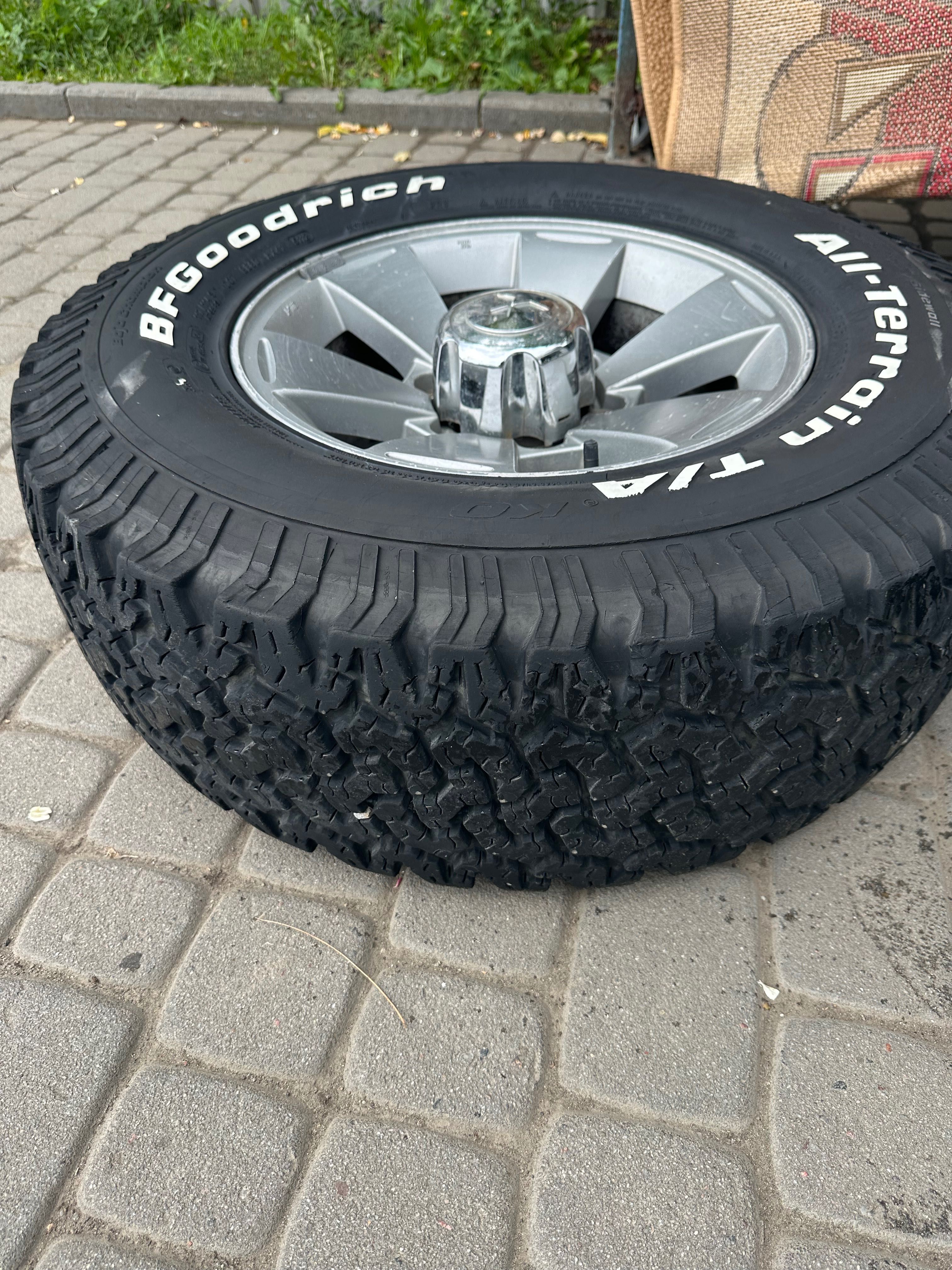Шини Goodrich та диски оригінал  6х139.7