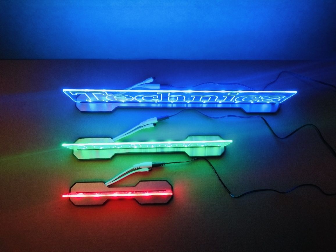 Technics, logo, lampka led