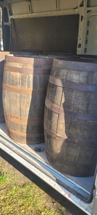 Beczka dębowa po whysky