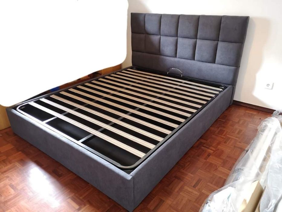 Cama Estofada Casal ou Solteiro  NOVO - FABRICA