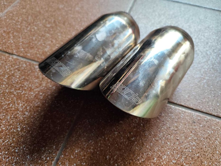 Borla końcowki wydechu chromowane