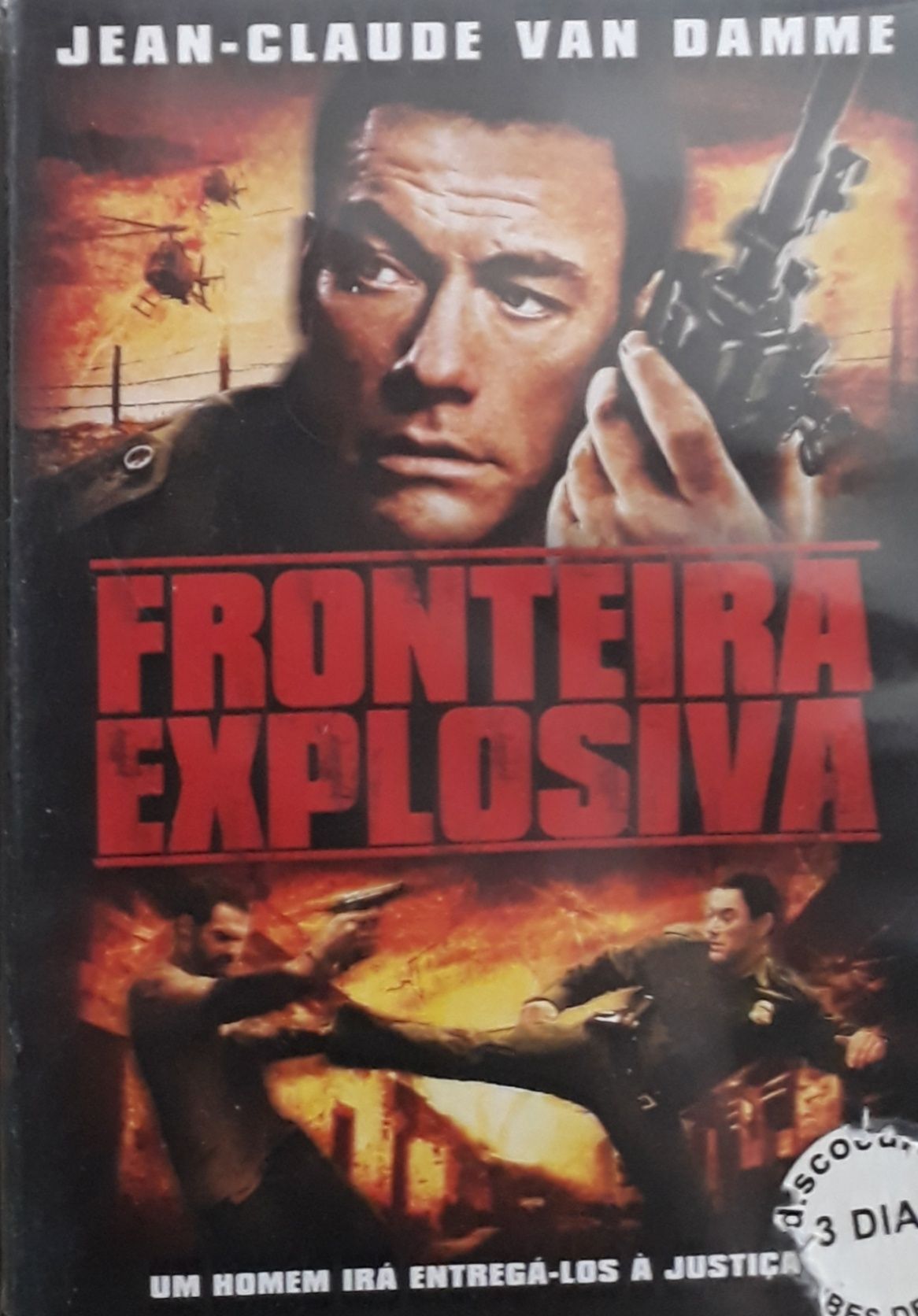 DVD Fronteira Explosiva Van Damme