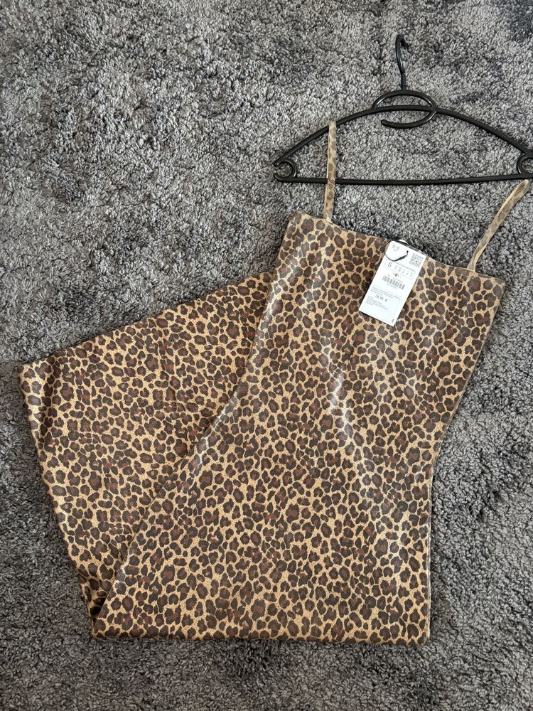 Сукня Zara, леопардовий принт.