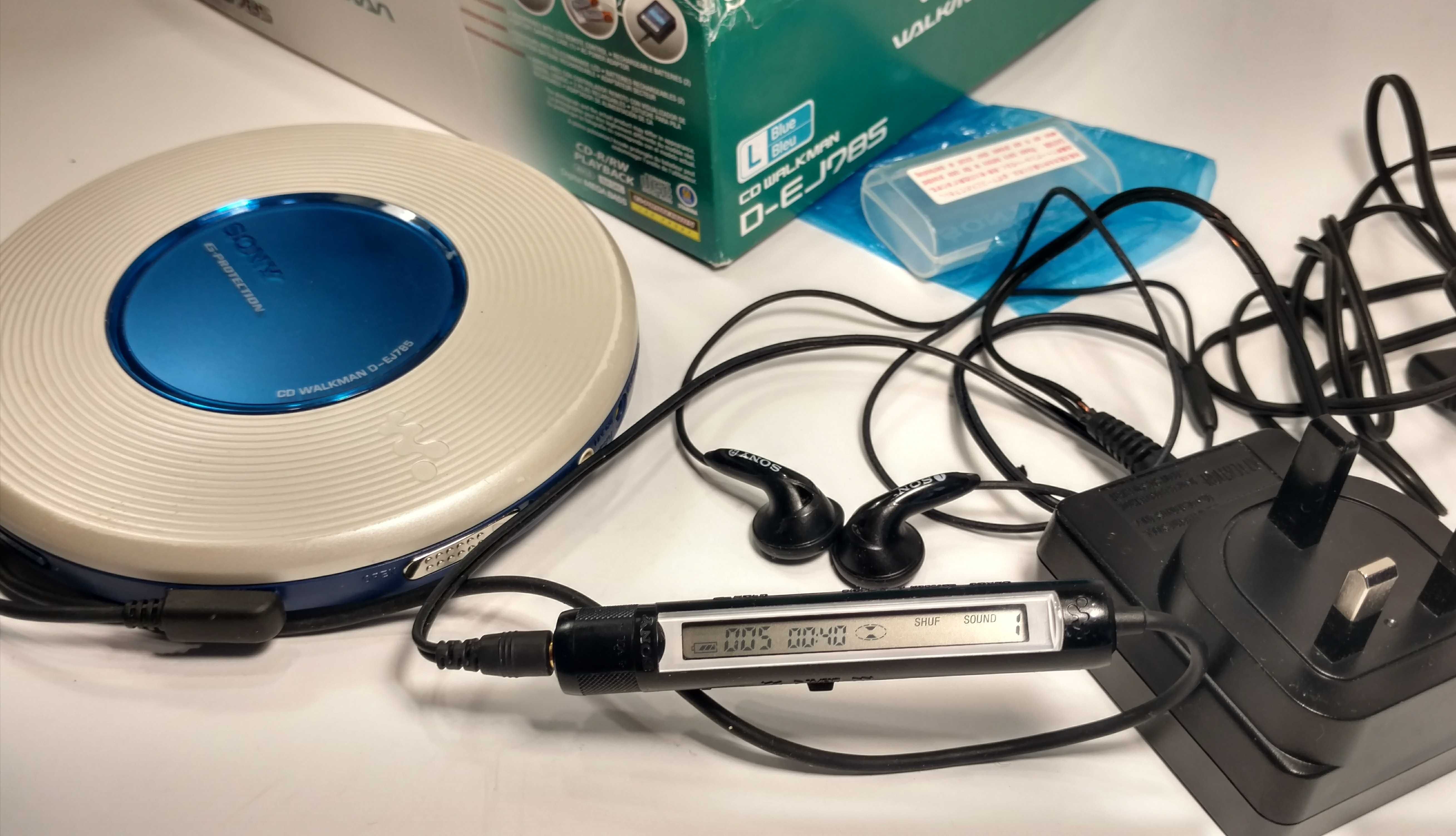 CD MP3 плеер SONY Walkman D-EJ785