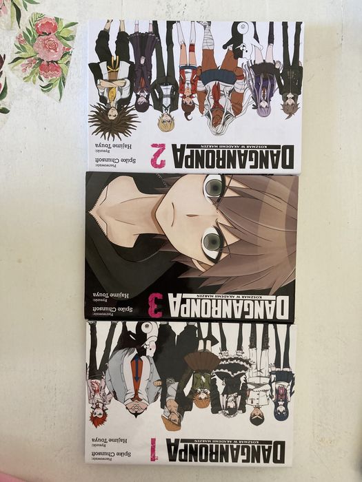 Manga Danganronpa zestaw cz.1-3