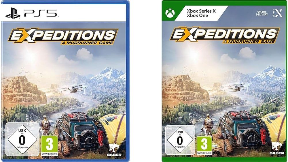Expeditions: A MudRunner Game для PS4, PS5, Xbox One & Xbox Series
