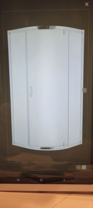 Szyby boczne do kabiny brodzikowej 90cm.