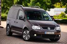 Volkswagen Caddy 2.0 TDI 170 KM, Nawi, Webasto, Parktronik, Skóry, Serwis,Klimatronic.