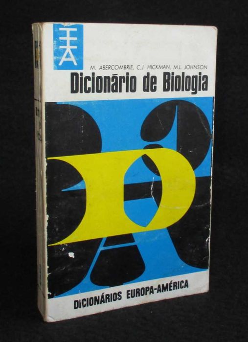Livro Dicionário de Biologia M. Abercombrie