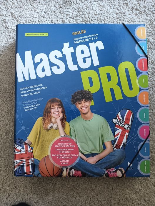 Master PRO Inglês Módulos 7/8/9 - Dossier do professor completo. NOVO*