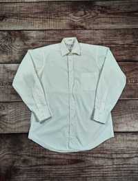 Koszula biała Burberrys 90s męska basic M/L