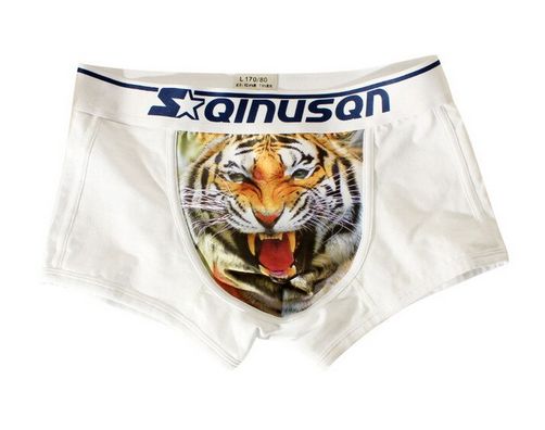 Śmieszne BOKSERKI męskie tygrys prezent dla FACETA wzór 3D - 3XL