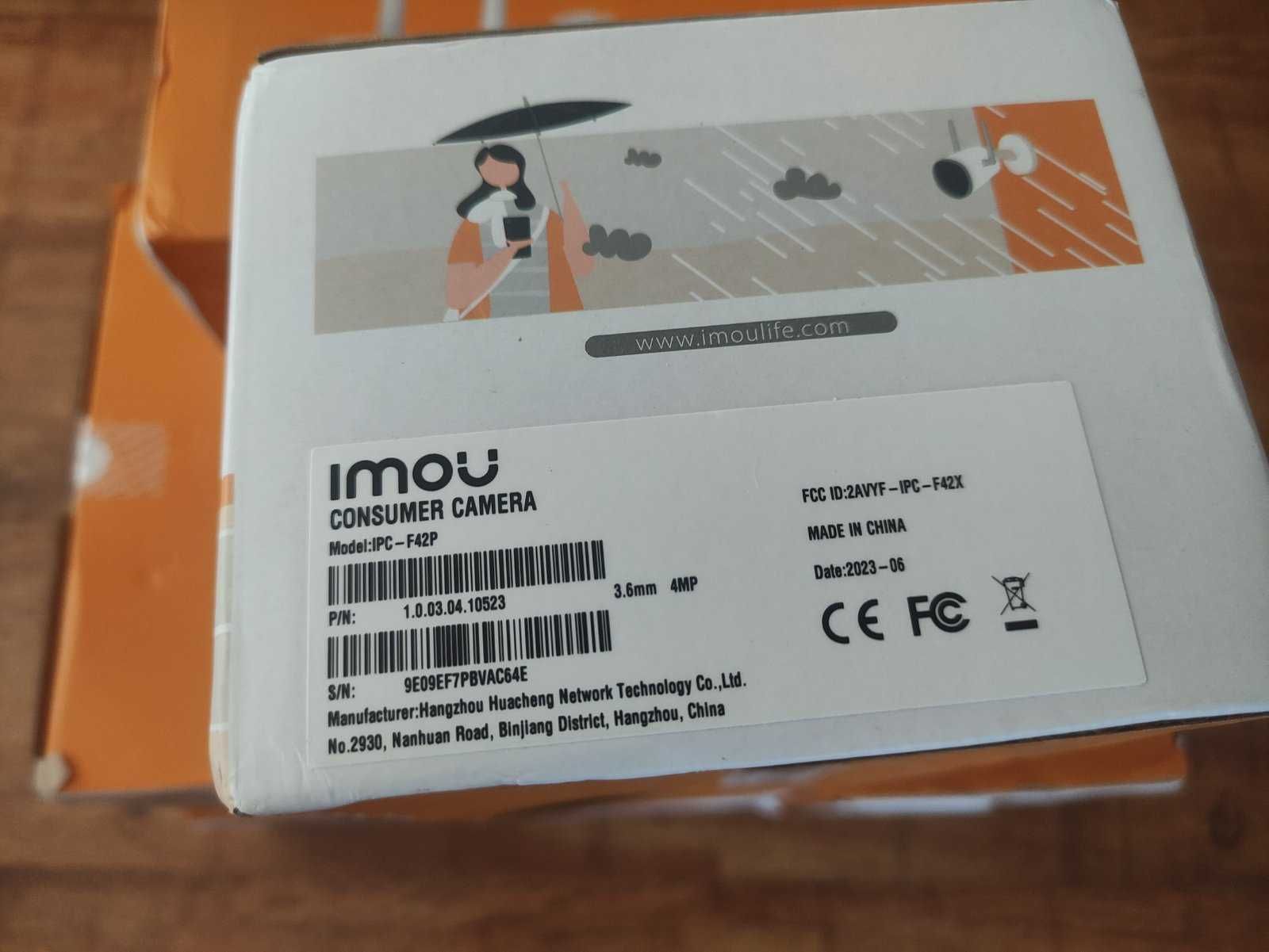 IP-камера IMOU Bullet 2C 4MP, 3C 5MP фокус 2.8 (IPC-F42P) wifi dahua