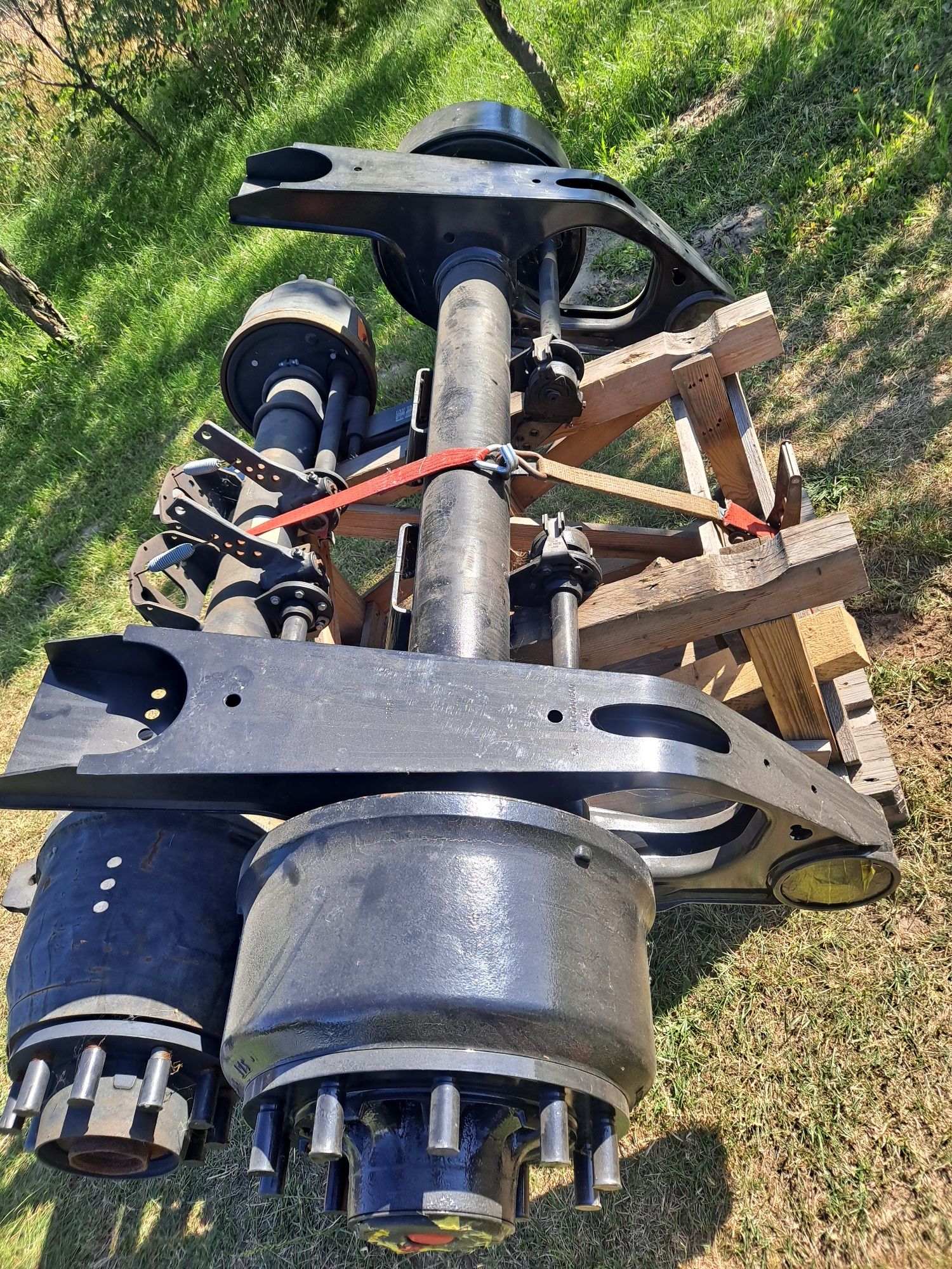 NOWA oś bebnowa SAF koła 22.5 cala hamulec SNK4218