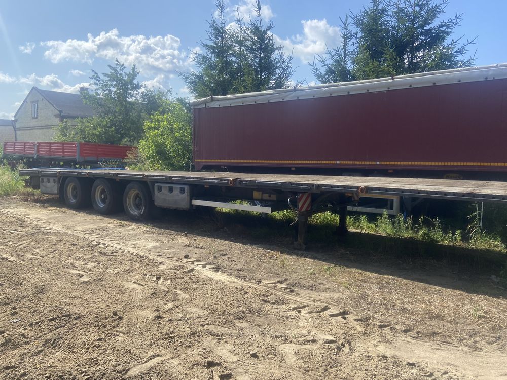 Naczepa platforma KRONE mega