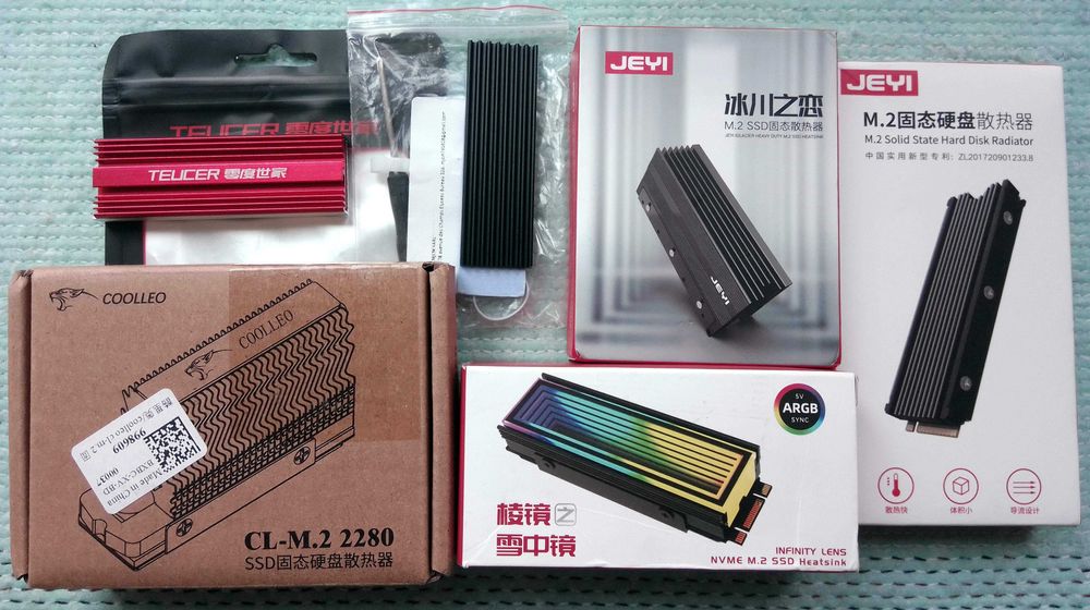 Радиатор JEYI M.2 2280 NGFF NVME SSD PS5 М2 ARGB подсветка качество