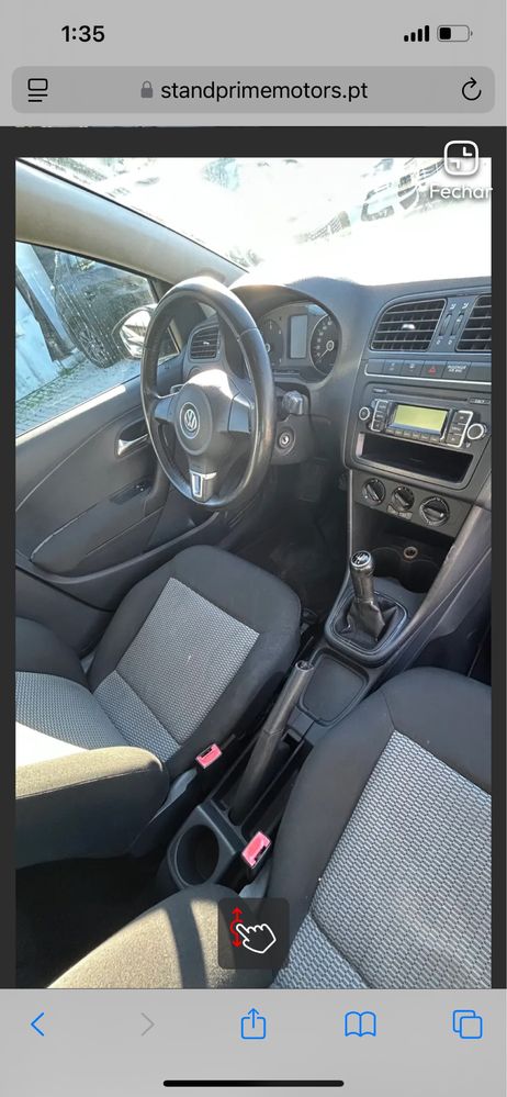 Vende-se Volkswagen Polo 1.2 - 2011 + Bicicleta Electrica DYU