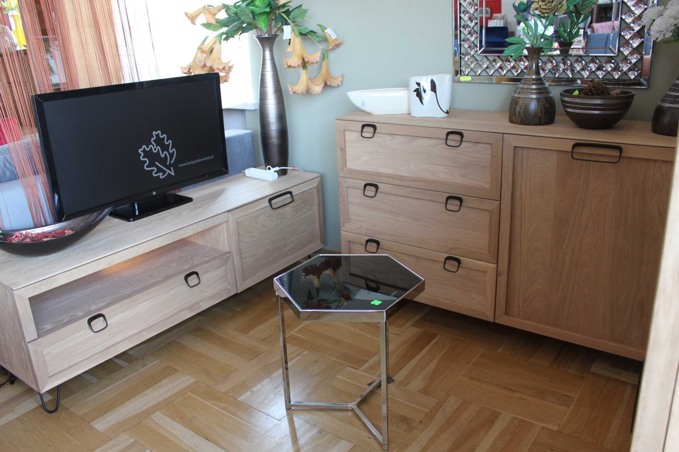 Komoda + witryna + szafka RTV LIMBO Szynaka taniej o 30%
